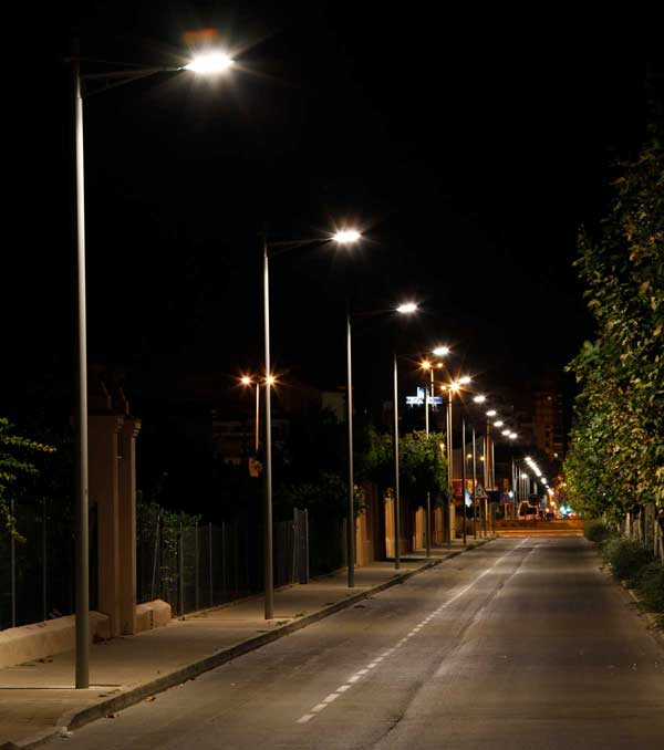 ge led outdoor lighting application