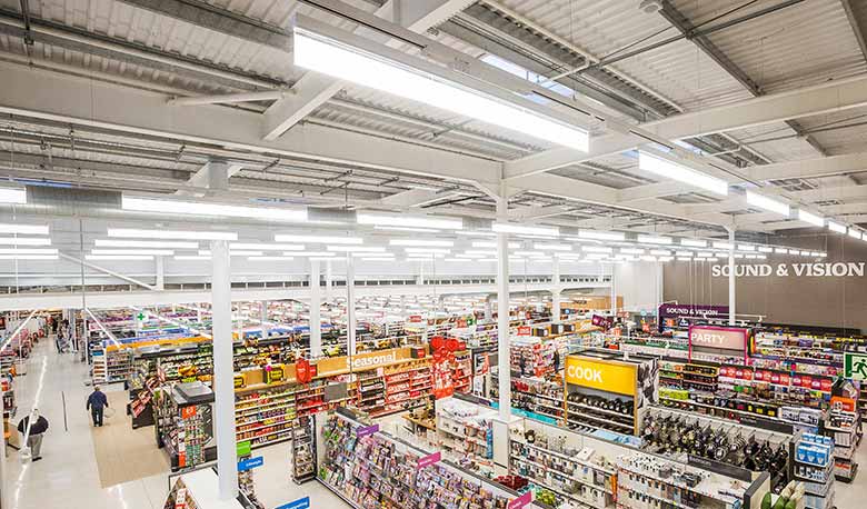 LED lighting and controls provide smart retail environment